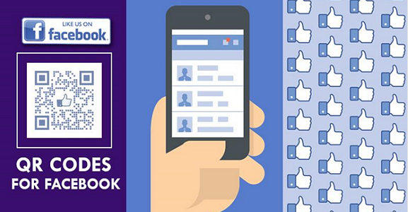 how to scan facebook page qr code