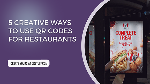 qrstuff.com creative ways to use QR codes for restaurants