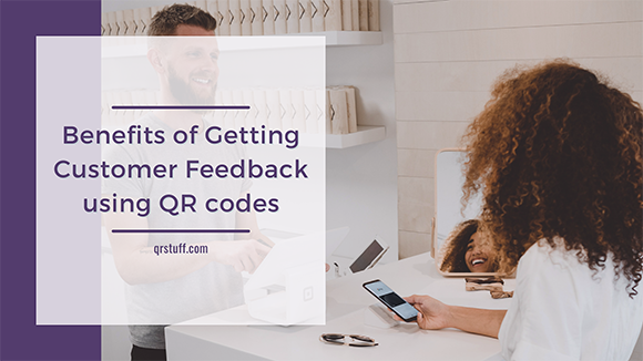 qrstuff.com getting customer feedback with Qr codes